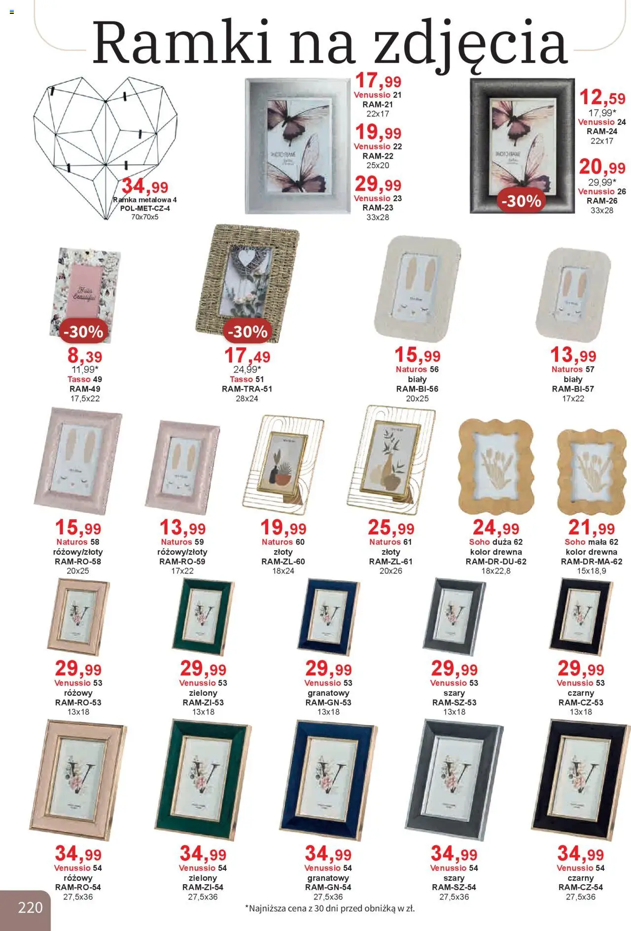 Bodzio Katalog od 01.10.2025 | Strona: 220 | Produkty: Ramka