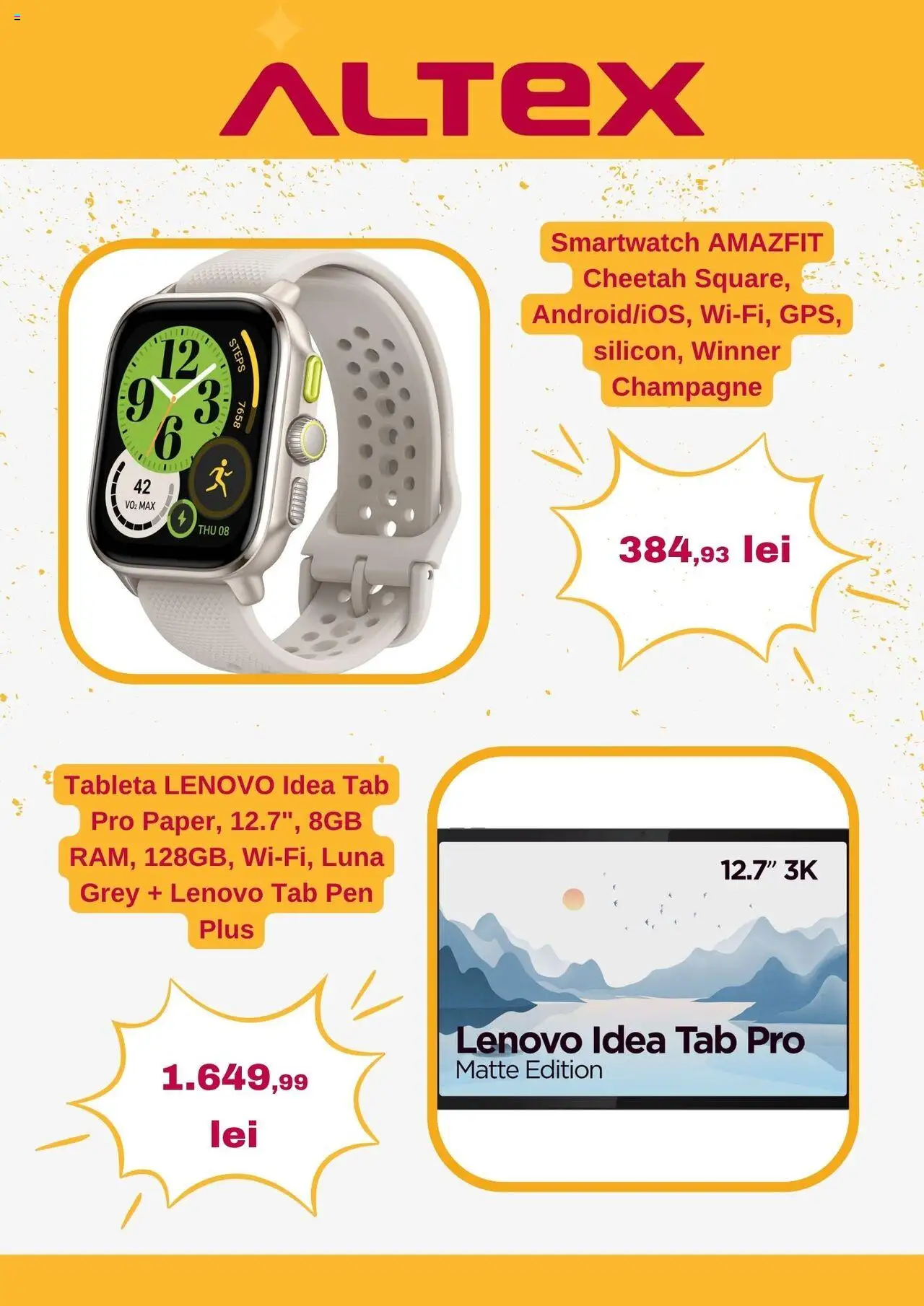 Catalog Altex – valabil de la 07.08.2025 | Pagină: 6 | Produse: Tabletă, Smartwatch