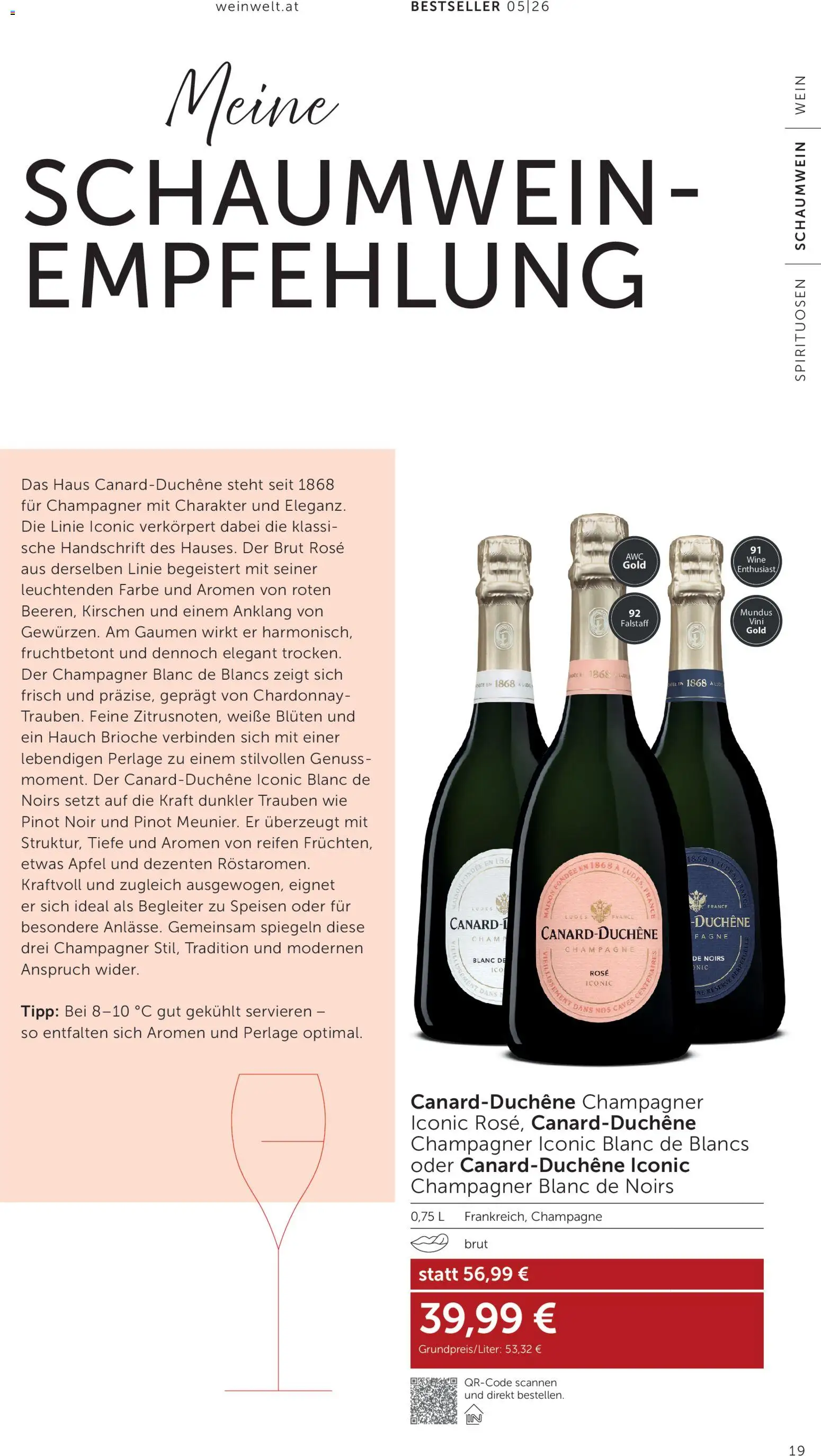 Interspar Wein Welt gültig ab 23.04.2026 | Seite: 19 | Produkte: Wein, Äpfel