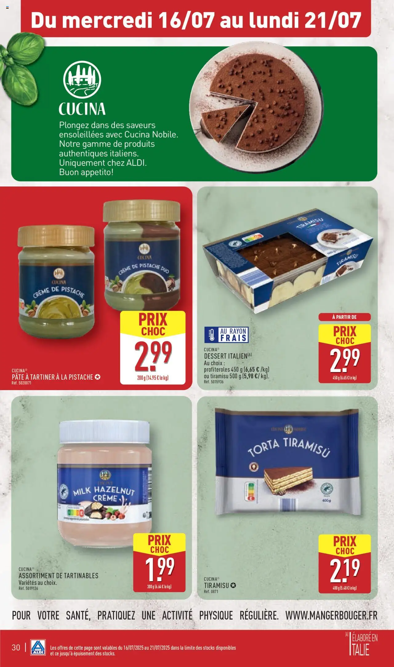  | Page: 31 | Produits: Pâte à tartiner, Crème