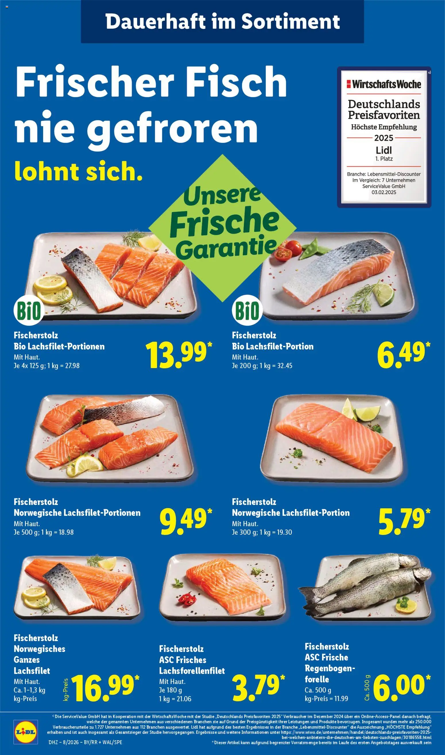 Lidl Prospekt Kornwestheim – gültig ab 16.02.2026 | Seite: 24 | Produkte: Fisch