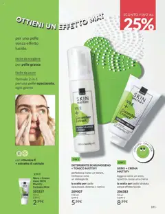 Anteprima del volantino Avon - campagna 10/2025 valido a partire dal 01.10.2025 | Pagina: 141 | Prodotti: Crema, Detergente, Cetriolo, Toner
