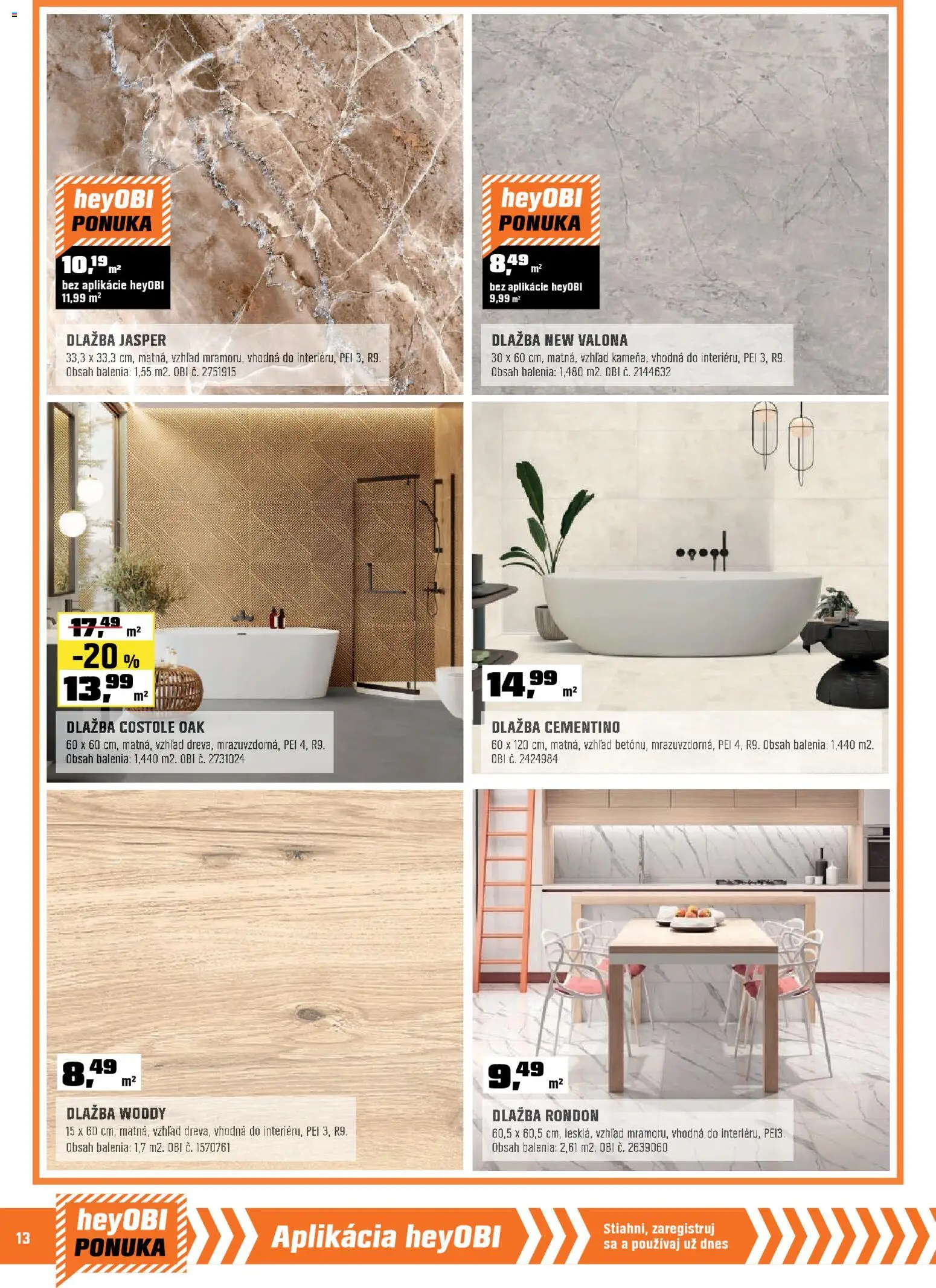 Nové OBI akcie – leták je platný od 01.03.2026 | Strana: 14 | Produkty: Vertikutátor, Kosačka, Drvič, Aku