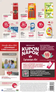 ARIEL SANTORINI MOSÓKAPSZULA, 30 db - amely érvényes a következő dátumtól: 02.02.2026 | Oldal: 24