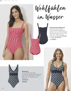 Tchibo Eduscho  Katalog März 2026 ab 01.03.2026 gültig | Seite: 34 | Produkte: Badeanzug, Wasser