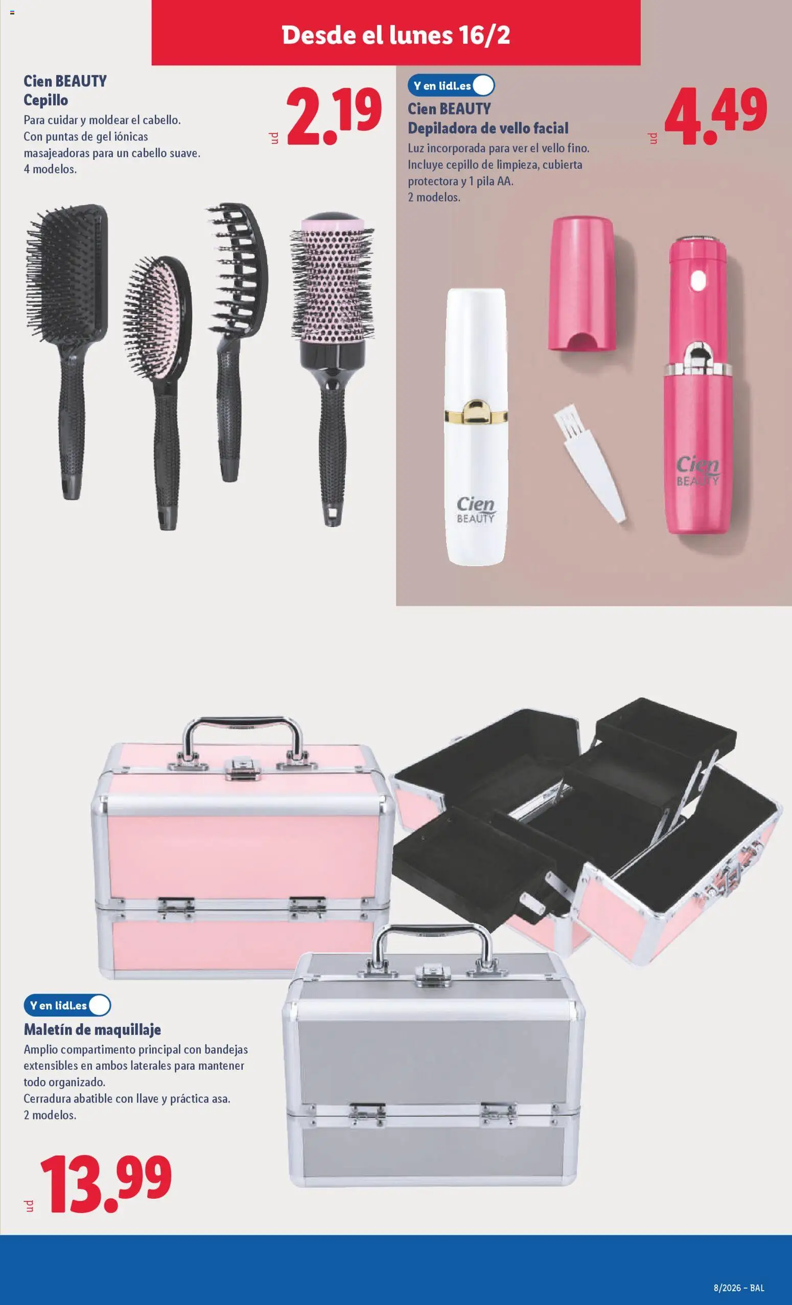 Lidl folleto de bazar │ válido desde el 16.02.2026 | Página: 15