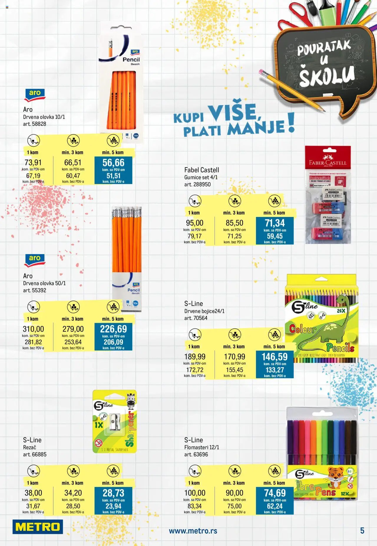 Metro katalog - važi od 10.08.2025 | Strana: 5 | Proizvode: Rezač