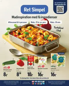Føtex - Tilbudsavis uge 13 gyldig fra 20.03.2026 | Side: 19 | Produkter: Pasta, Squash, Flåede Tomater, Peberfrugt