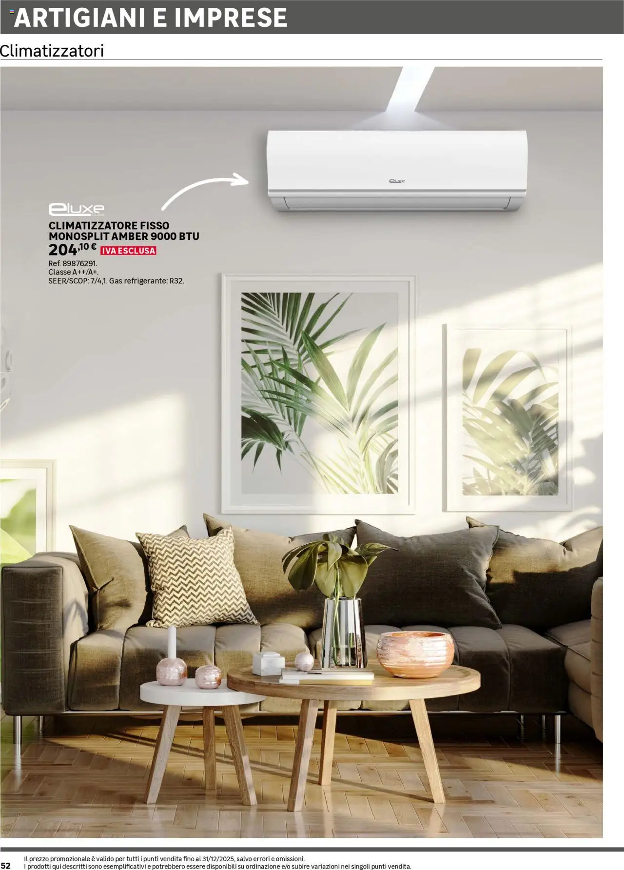 Volantino Leroy Merlin del 02.06.2025 | Pagina: 52 | Prodotti: Climatizzatore