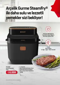 Arçelik Katalog - 16.07.2025 tarihinden itibaren geçerlidir | Sayfa: 63 | Ürünler: Fritöz, Pilav, Izgara