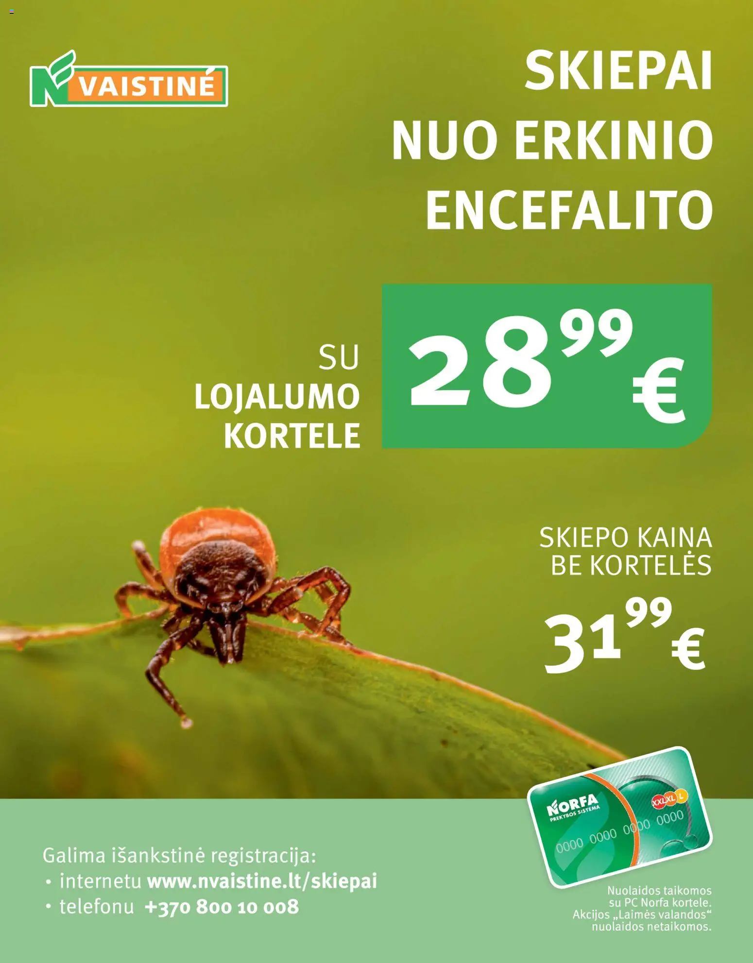 Norfa vaistinė akcijos nuo 01.04.2026 | Puslapis: 24