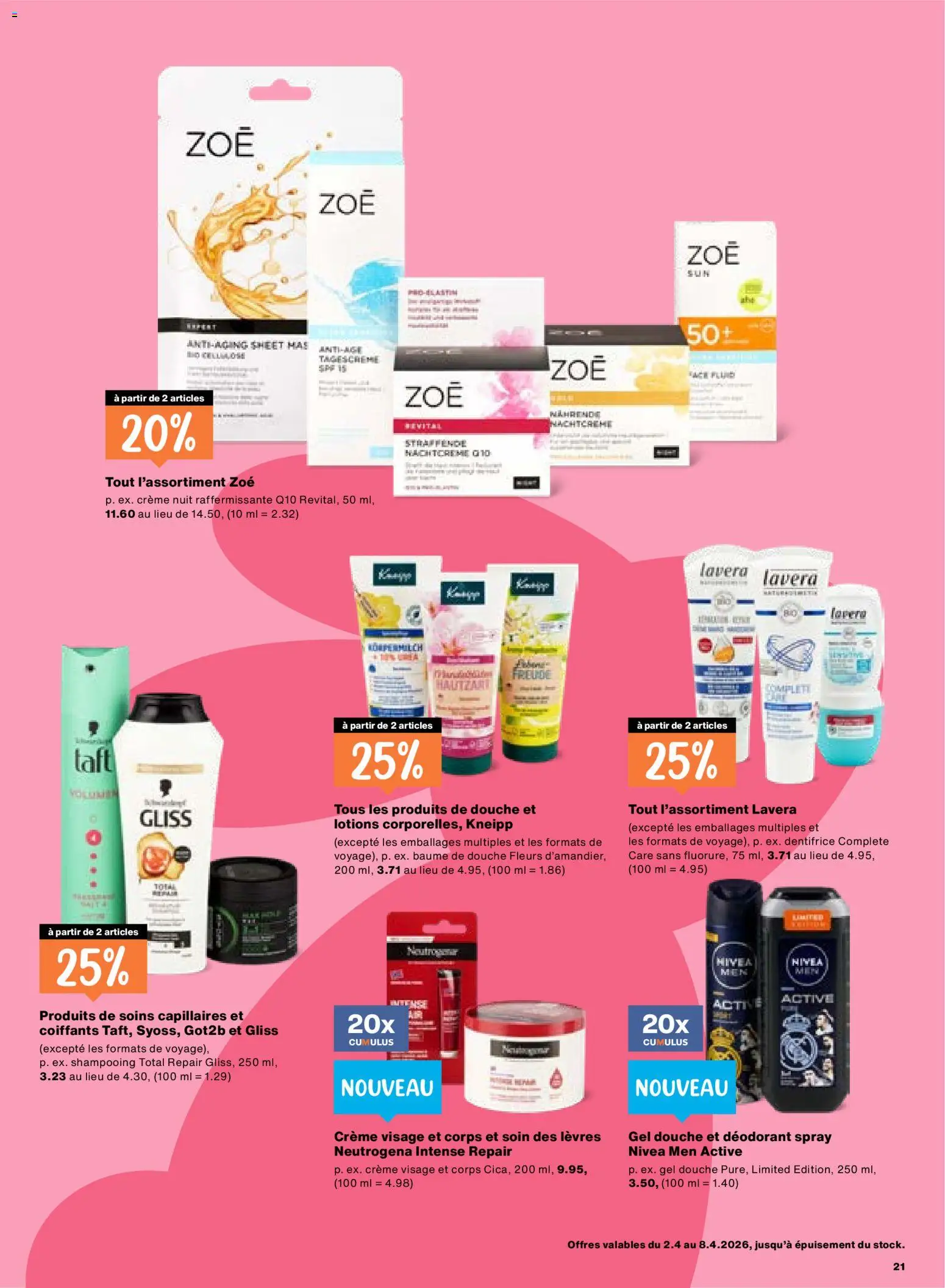 Migros aktionen FR – gültig ab 02.04.2026 | Seite: 21