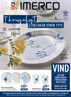 Imerco - Royal Copenhagen gyldig fra 29.09.2025