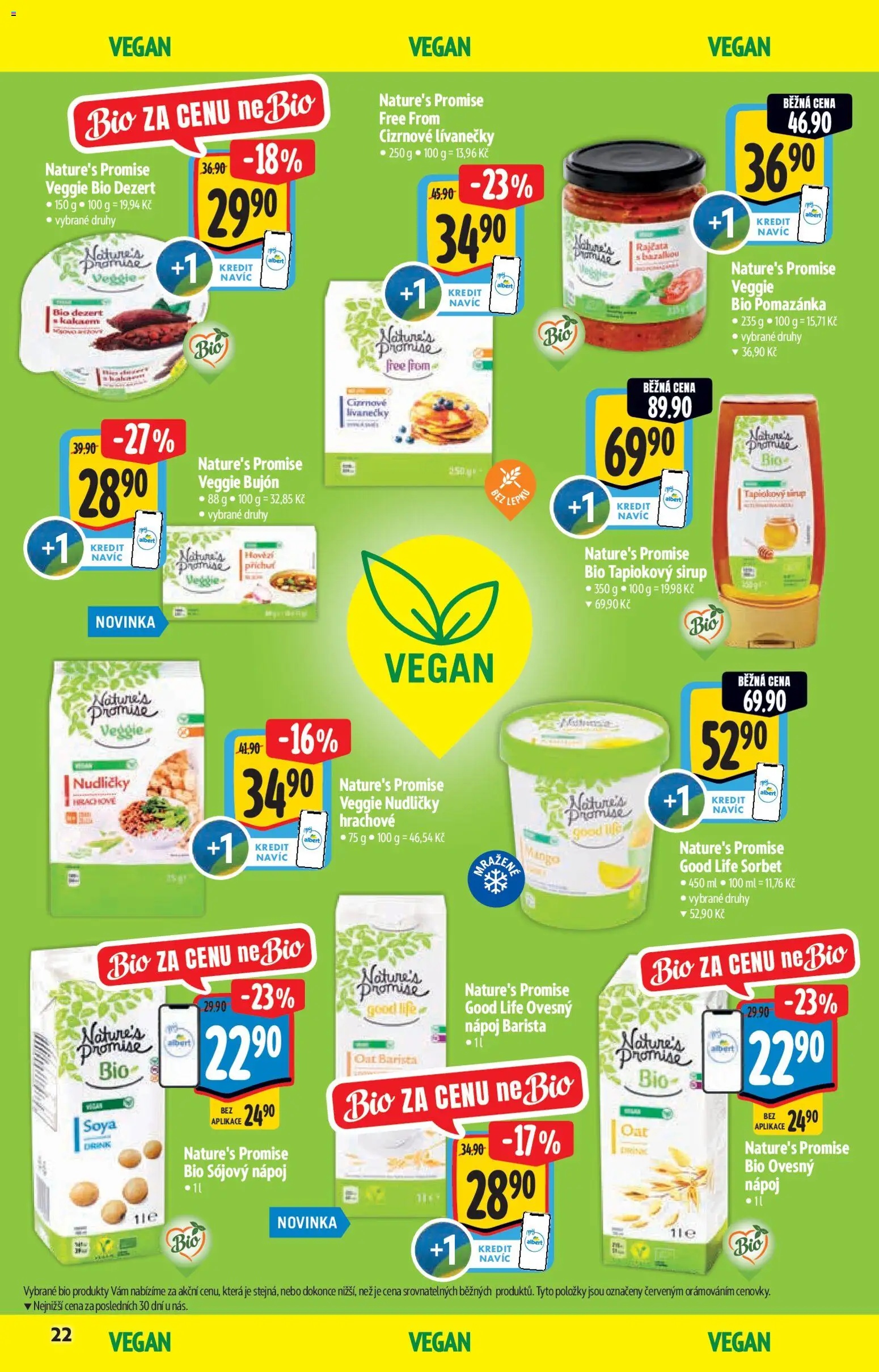 Albert katalog - Hypermarket od 14.01.2026 | Strana: 22 | Produkty: Vegan, Rajčata, Bujón, Pomazánka