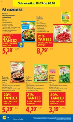 Freshona Zupa jarzynowa, Zupa jarzynowa, 750 g od 18.09.2025 | Strona: 46