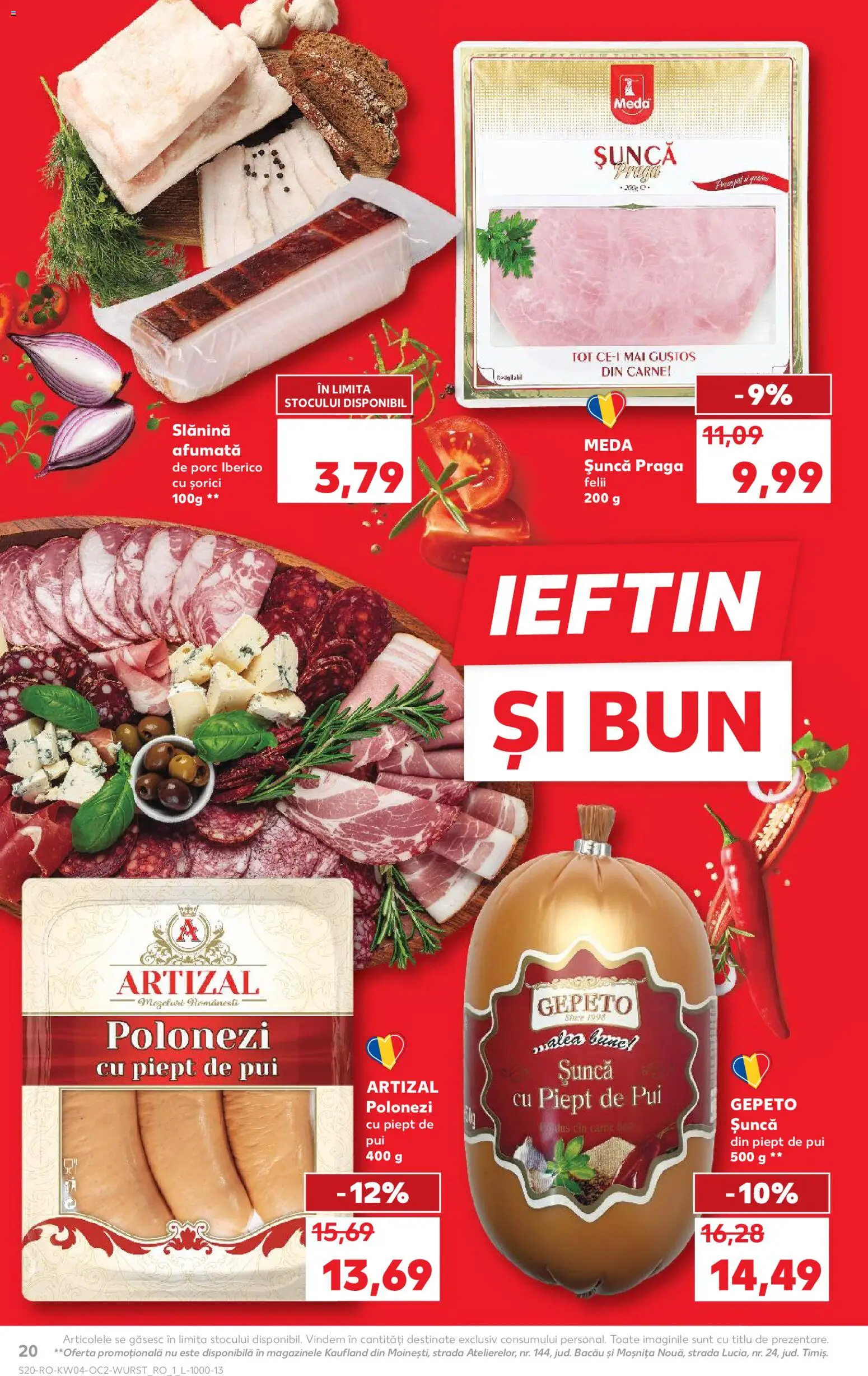 Kaufland RO akciós ujság - amely érvényes a következő dátumtól: 21.01.2026 | Oldal: 20