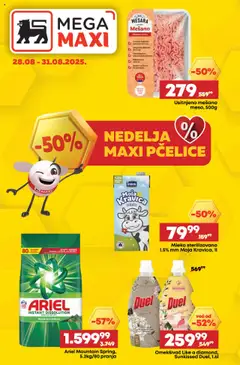 Mega Maxi pčelica liflet - pregled Mega Maxi kataloga - važi od 28.08.2025