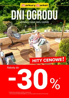 Pogląd oferty "Merkury Market gazetka - Dni ogrodu" - ważna od 18.04.2026