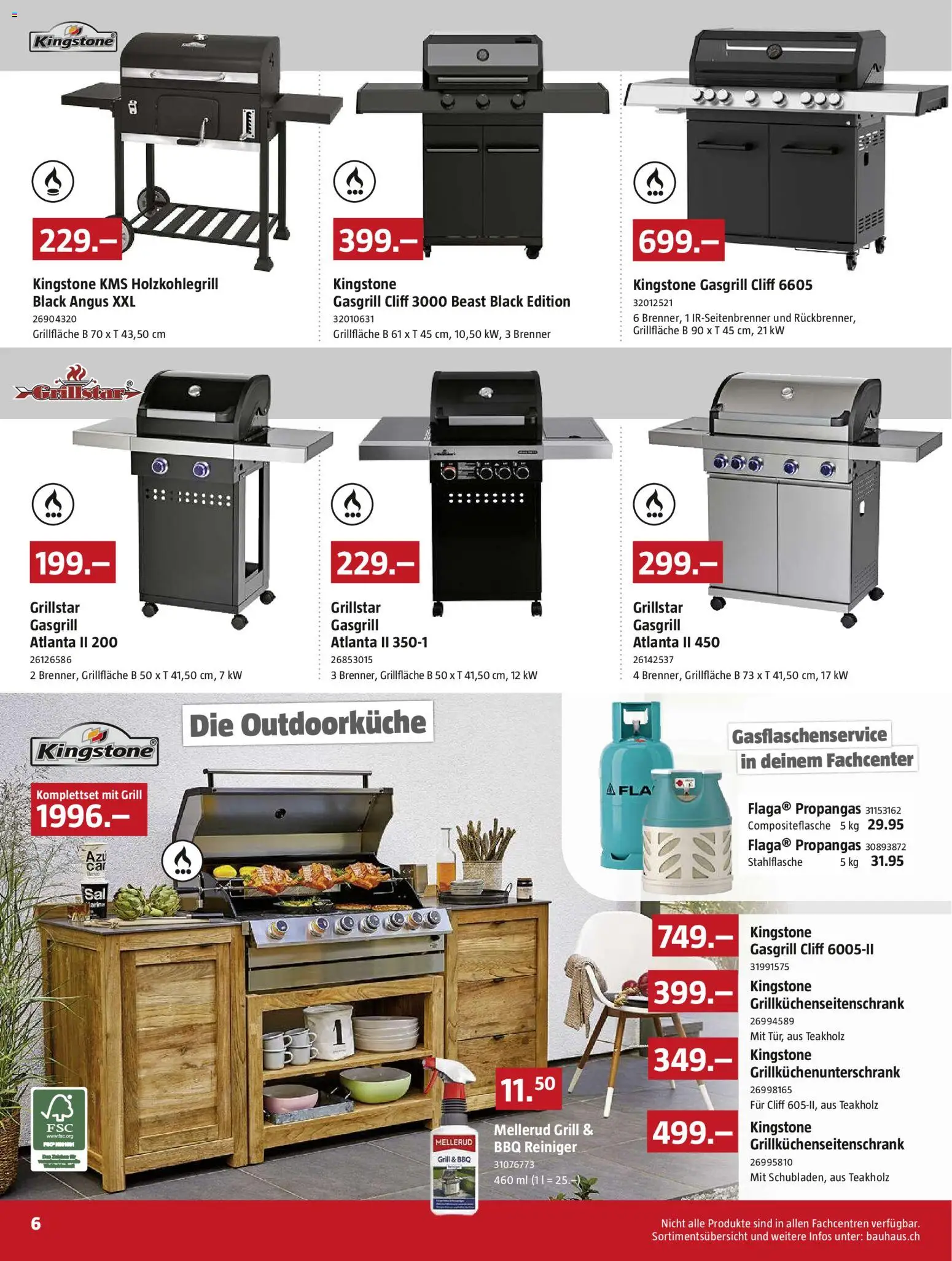 Bauhaus aktionen – gültig ab 27.04.2026 | Seite: 6 | Produkte: Grill
