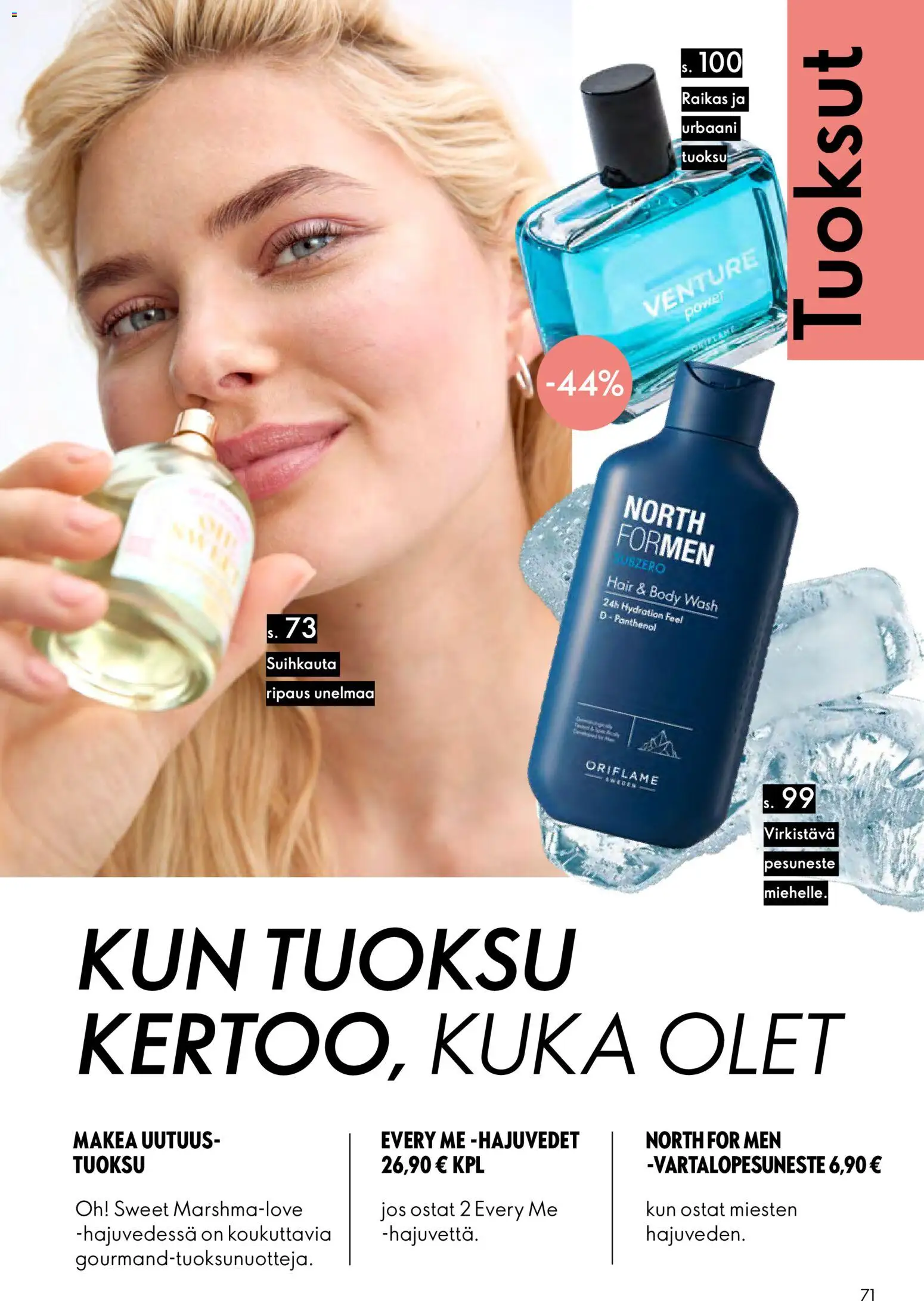 Oriflame - Esite 03 – voimassa 18.02.2026 alkaen | Sivu: 71 | Tuotteet: Tuoksu, Pesuneste