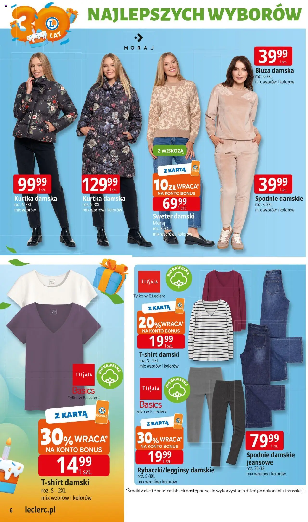 E.Leclerc Gazetka - Zamość od 14.10.2025 | Strona: 6 | Produkty: Karta, Sweter, Kurtka, Spodnie