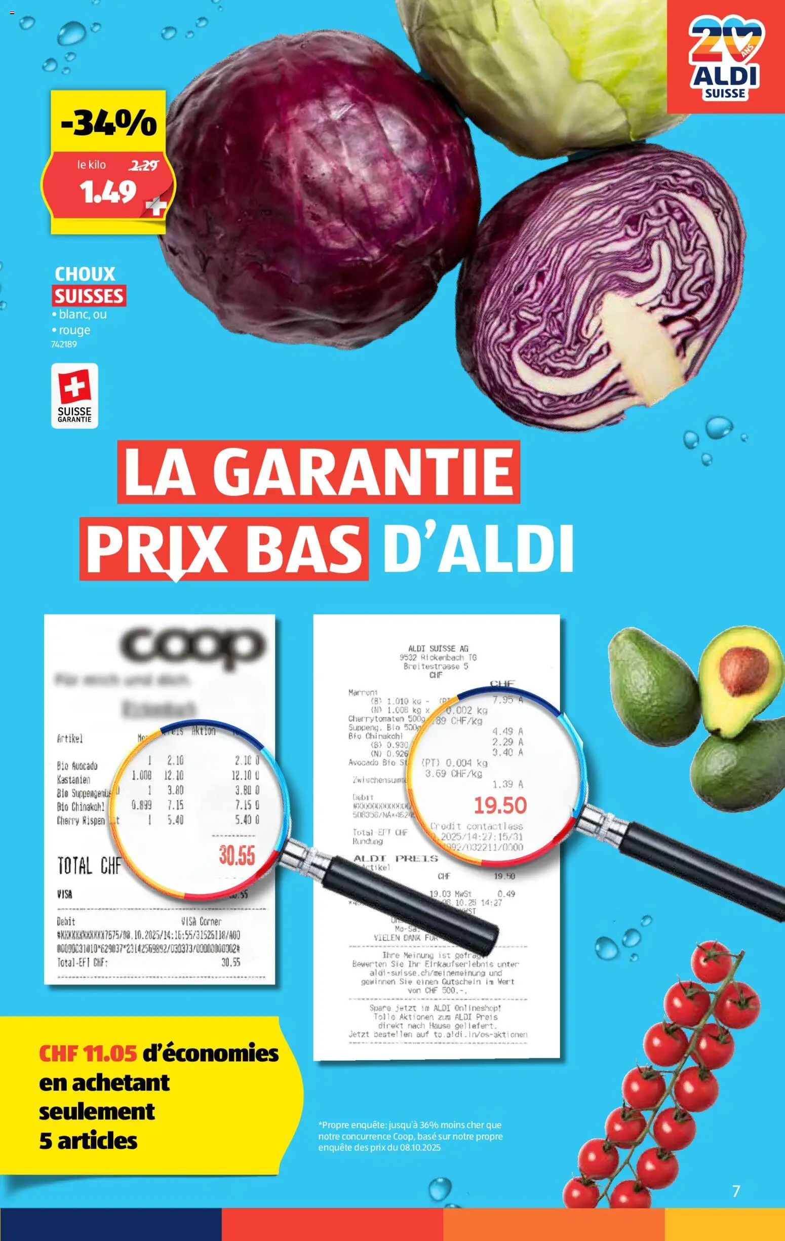 Aldi Aktionen FR – gültig ab 13.11.2025 | Seite: 8 | Produkte: Rouge, Avocado, Chinakohl