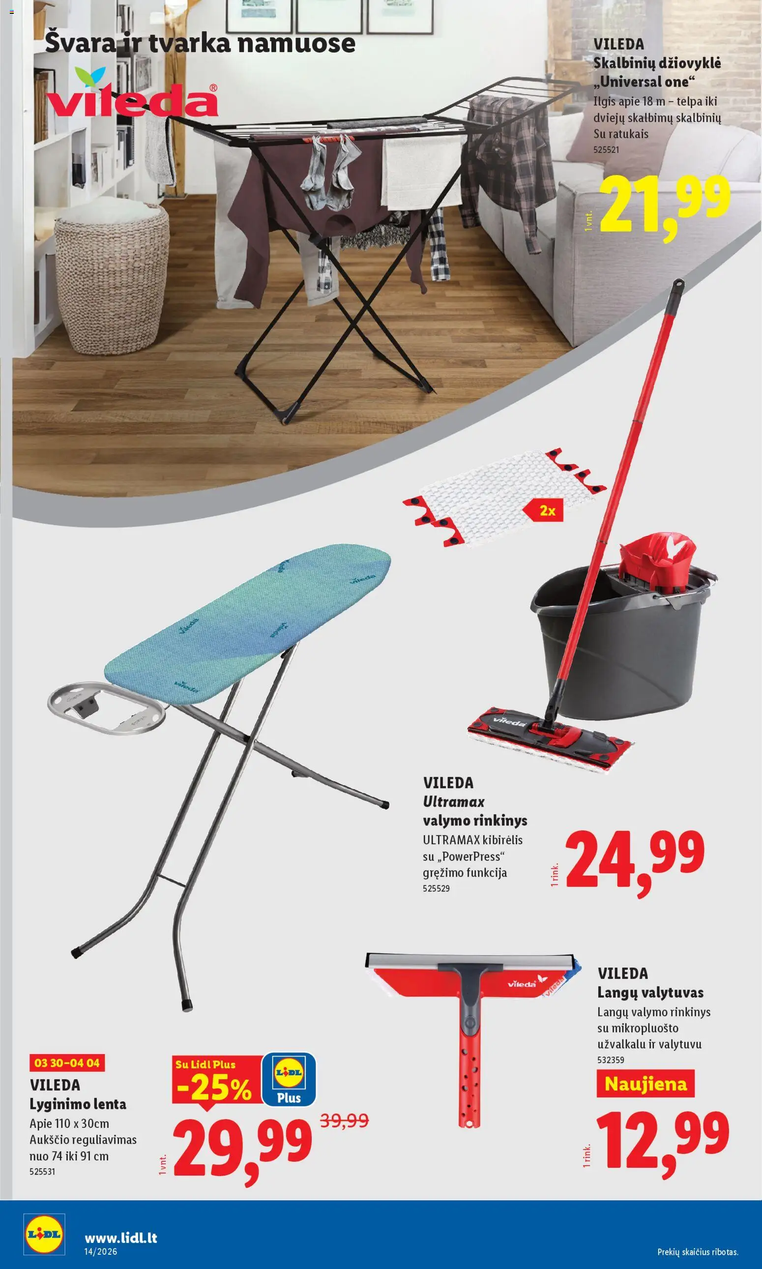 LIDL akcijos nuo 30.03.2026 | Puslapis: 12