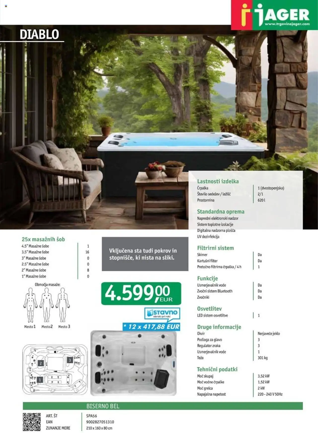 Novi Jager katalog ponudbe – veljaven od 18.11.2024 | Stran: 45 | Izdelki: Črpalka, Teza, Okvir, Podloga