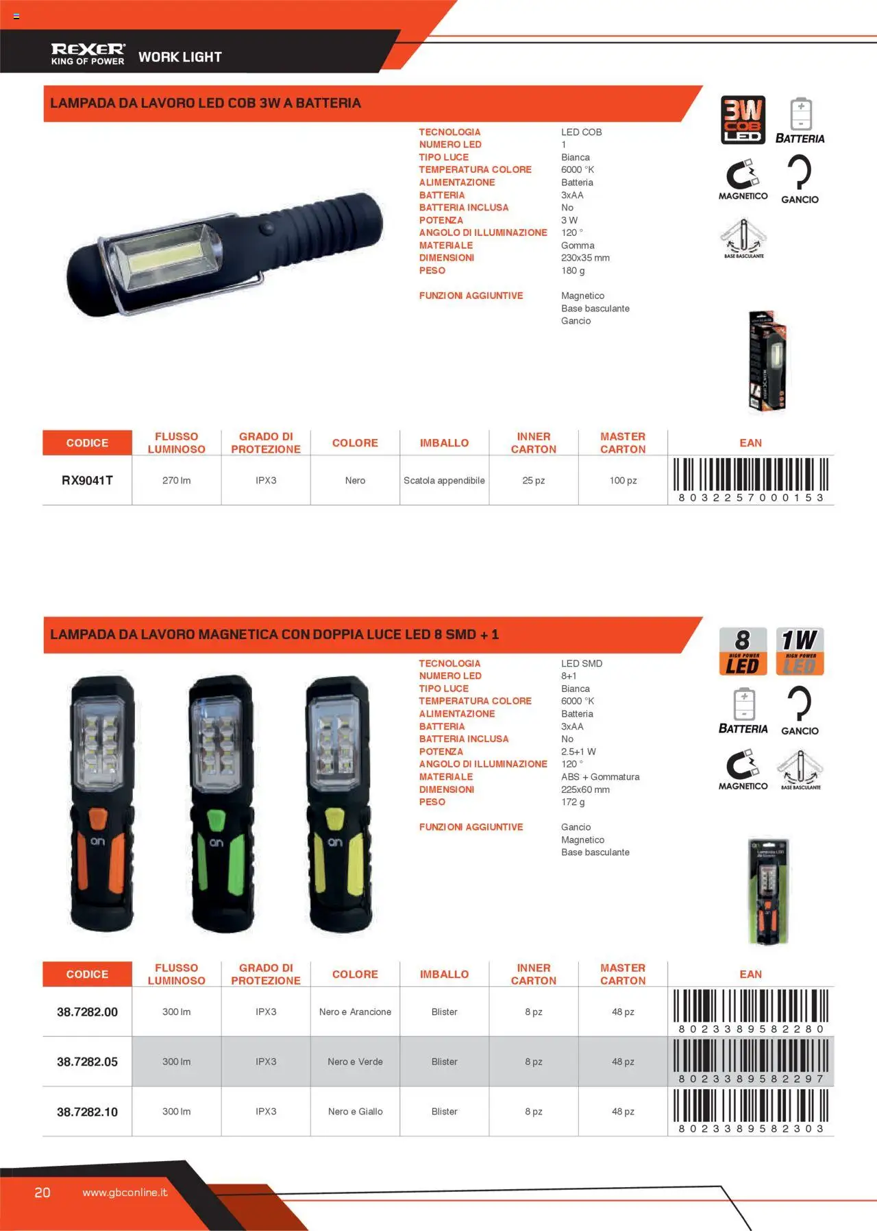 Volantino GBC del 31.05.2025 | Pagina: 20 | Prodotti: Scatola, Batteria, Lampada