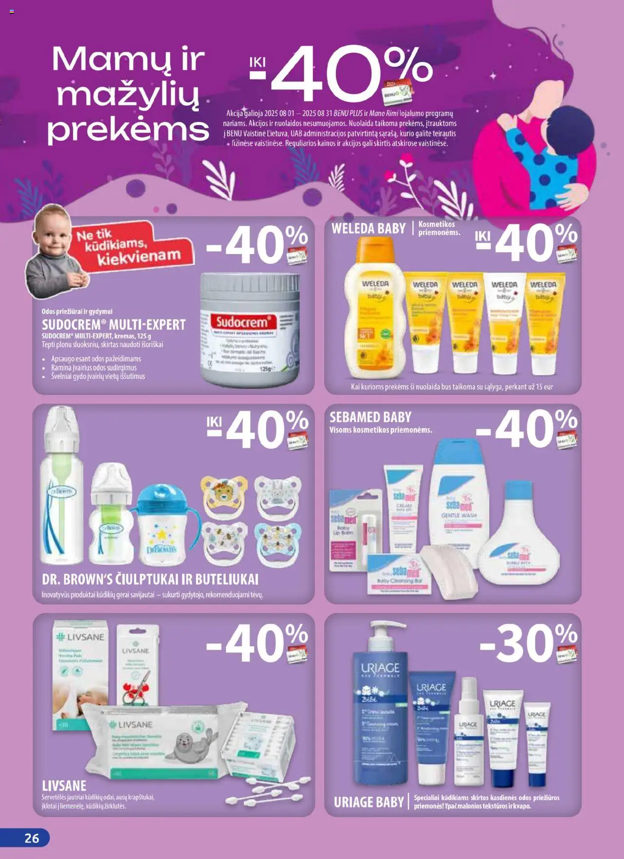 BENU - Leidinys│galioja nuo 01.08.2025 | Puslapis: 26
