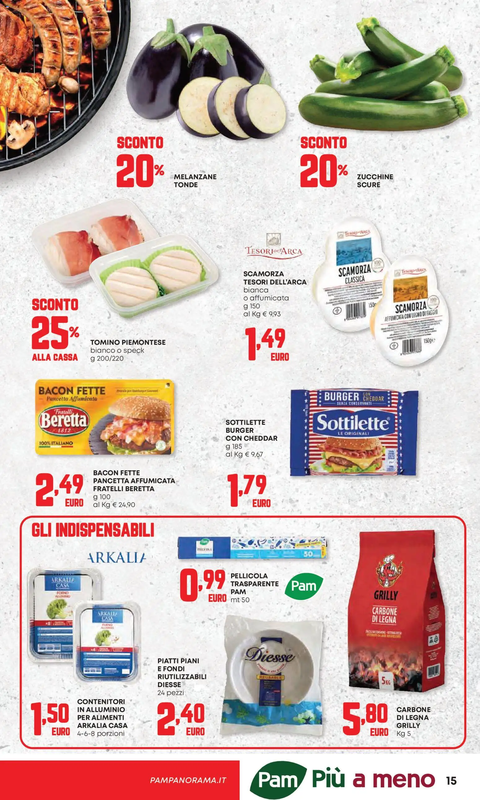 Volantino Panorama del 23.04.2026 | Pagina: 15 | Prodotti: Speck, Pancetta, Melanzane, Pellicola