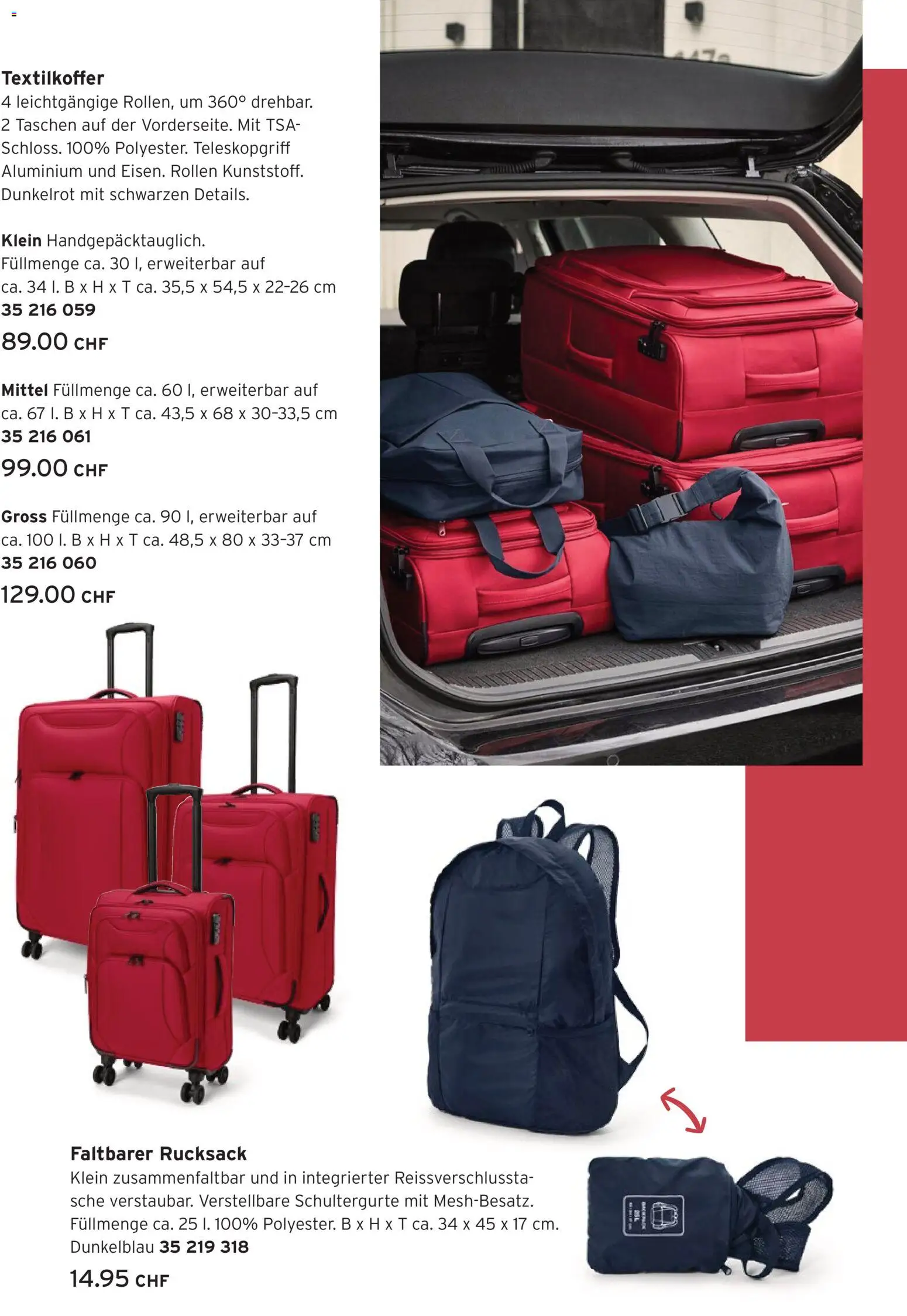 Tchibo aktionen Reisen leicht gemacht – gültig ab 28.04.2026 | Seite: 20