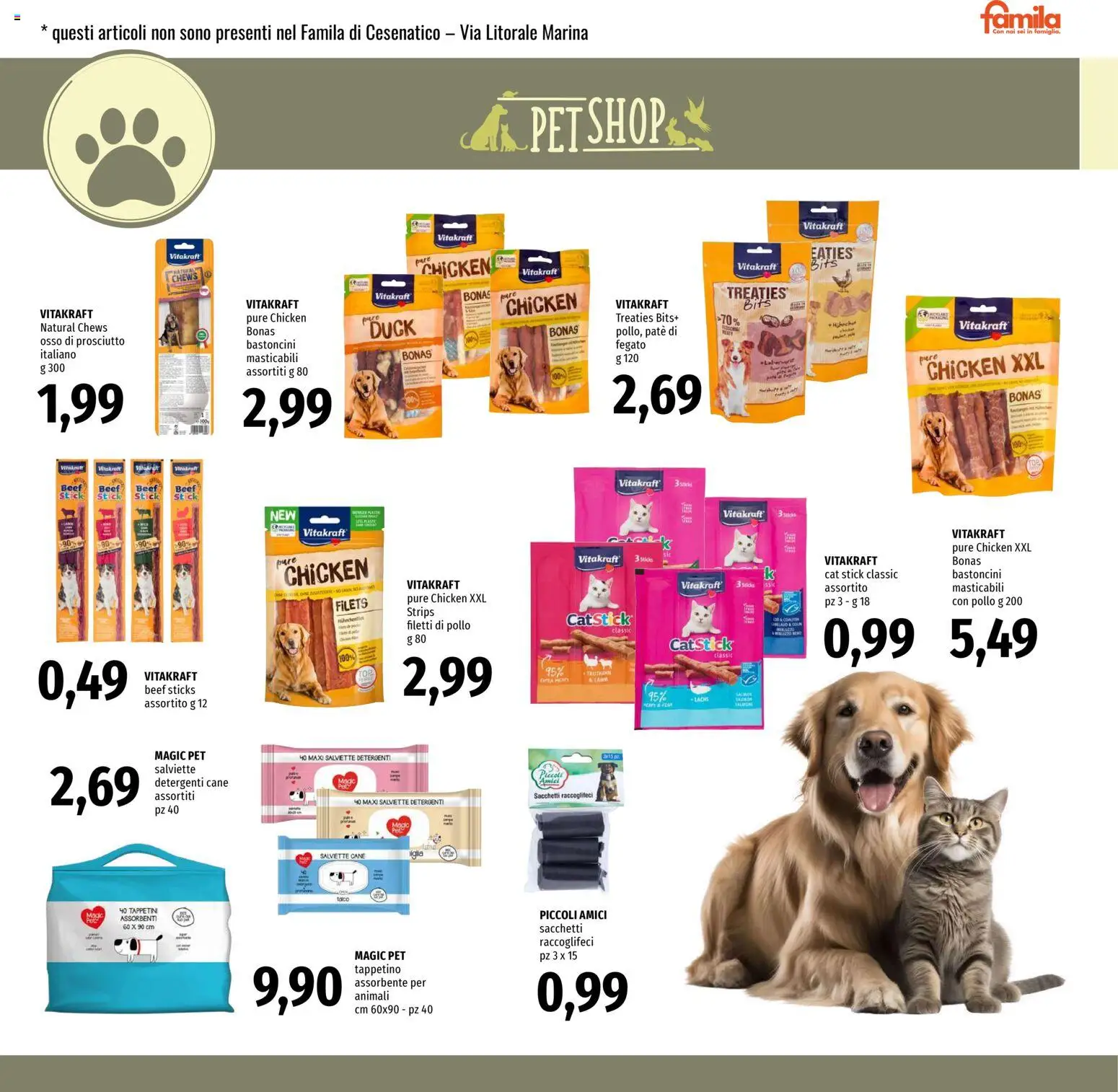 Volantino Famila del 22.01.2026 | Pagina: 23 | Prodotti: Paté, Pollo, Prosciutto