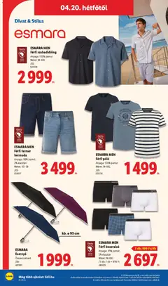 ESMARA MEN Férfi szabadidőing, Anyaga: 100% pamut Méret: M-XXL /db 507226 - amely érvényes a következő dátumtól: 16.04.2026 | Oldal: 40 | Termékek: Esernyő, Farmer, Boxeralsó