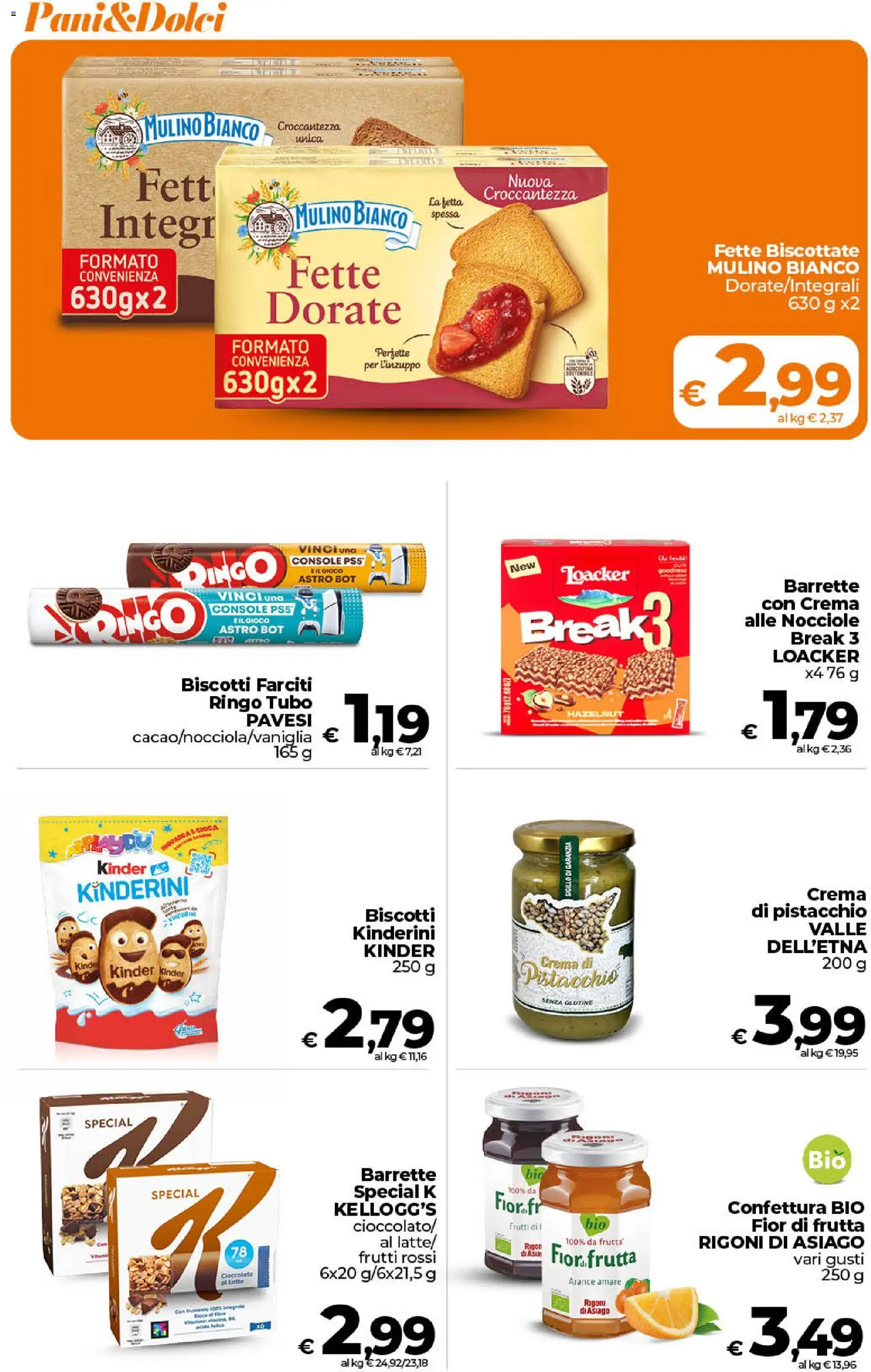 Volantino Ipercoop del 17.04.2026 | Pagina: 35 | Prodotti: Arance, Biscotti, Tubo, Nocciole