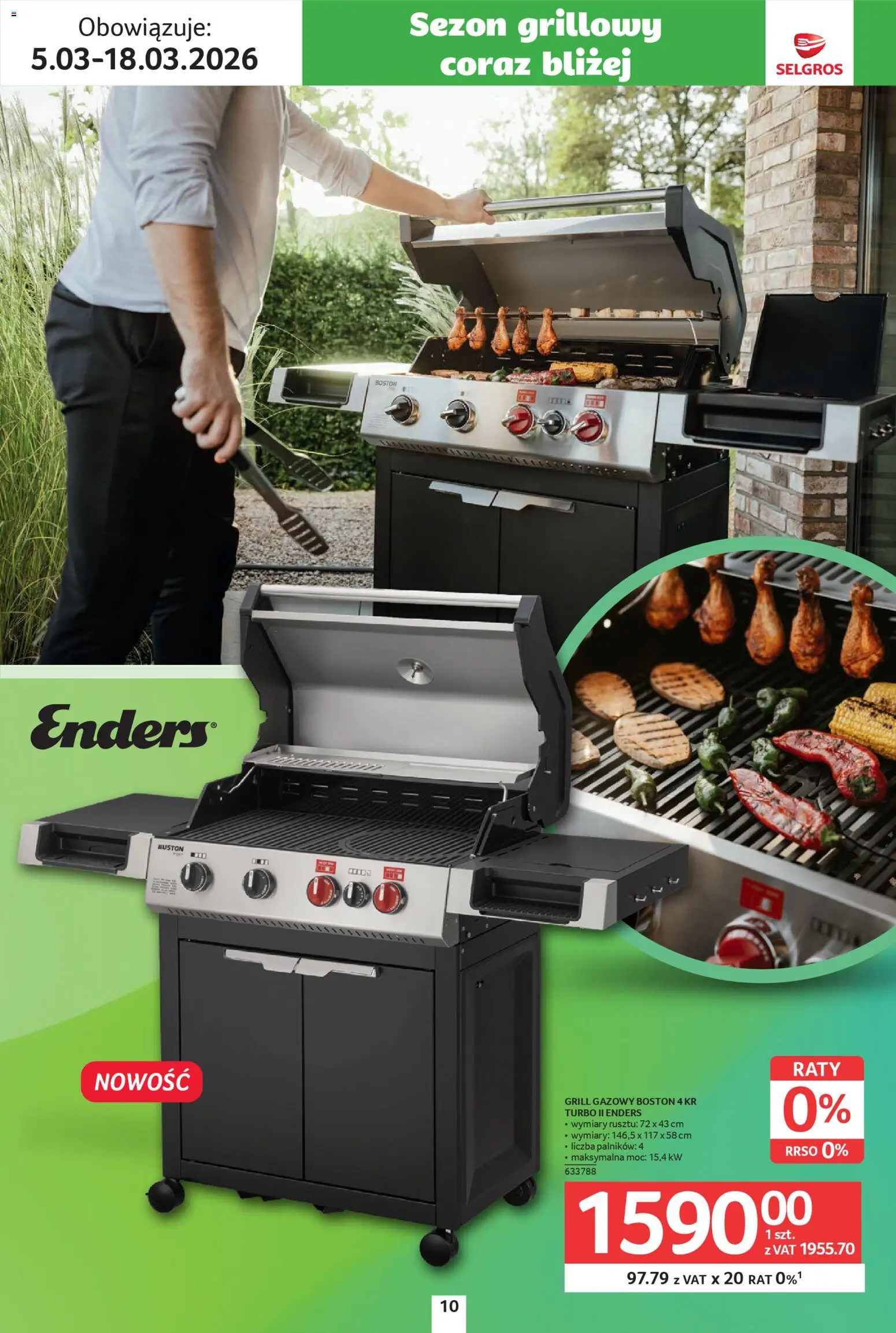 Selgros cash&carry gazetka - Ogród od 05.03.2026 | Strona: 10