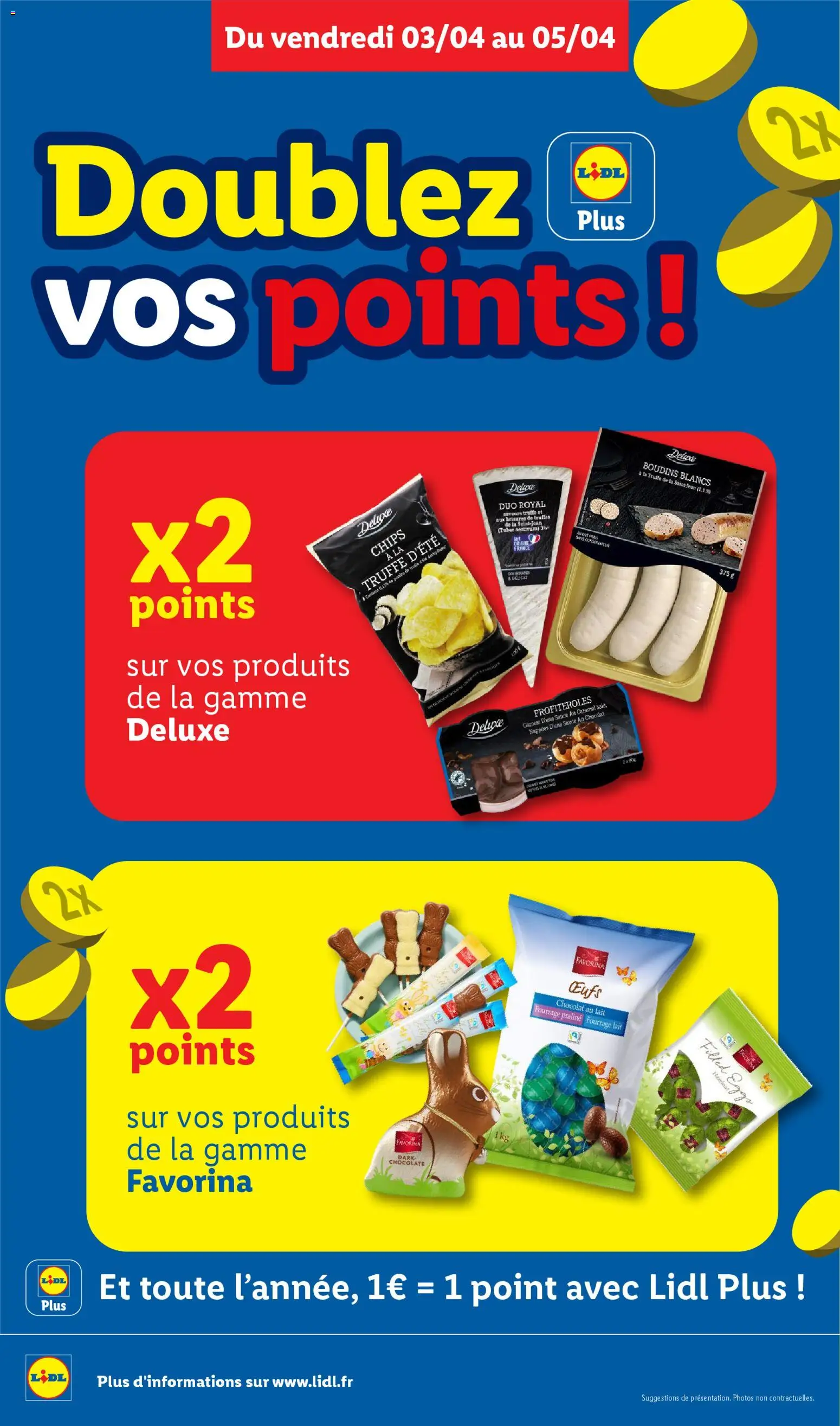 {H1} | Page: 24 | Produits: Lait, Œufs, Chocolat, Chips