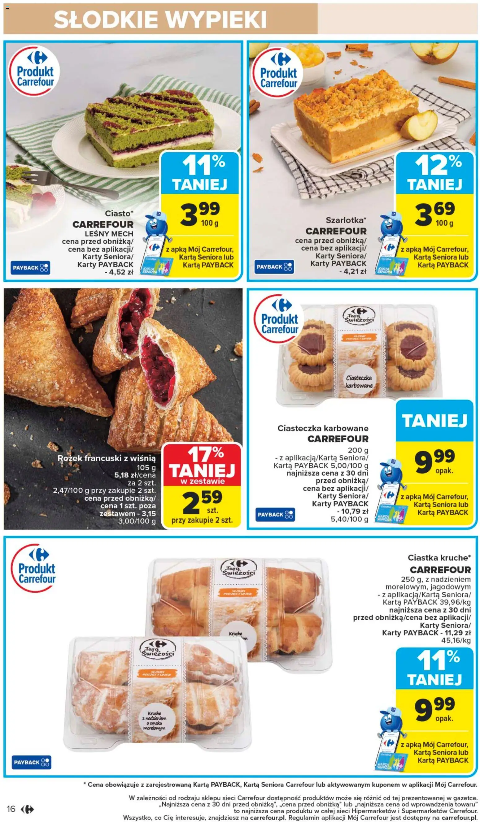 Carrefour Gazetka od 10.11.2025 | Strona: 18 | Produkty: Karta, Ciastka, Ciasteczka