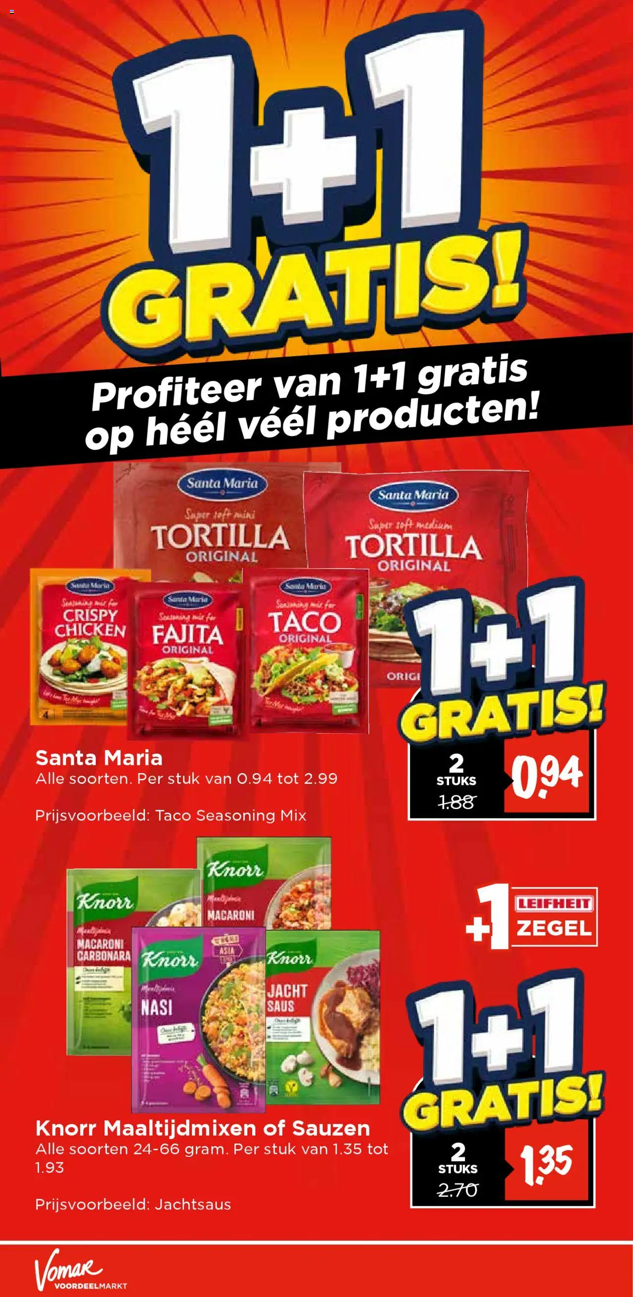  | Pagina: 11 | Producten: Taco, Macaroni, Tortilla, Saus