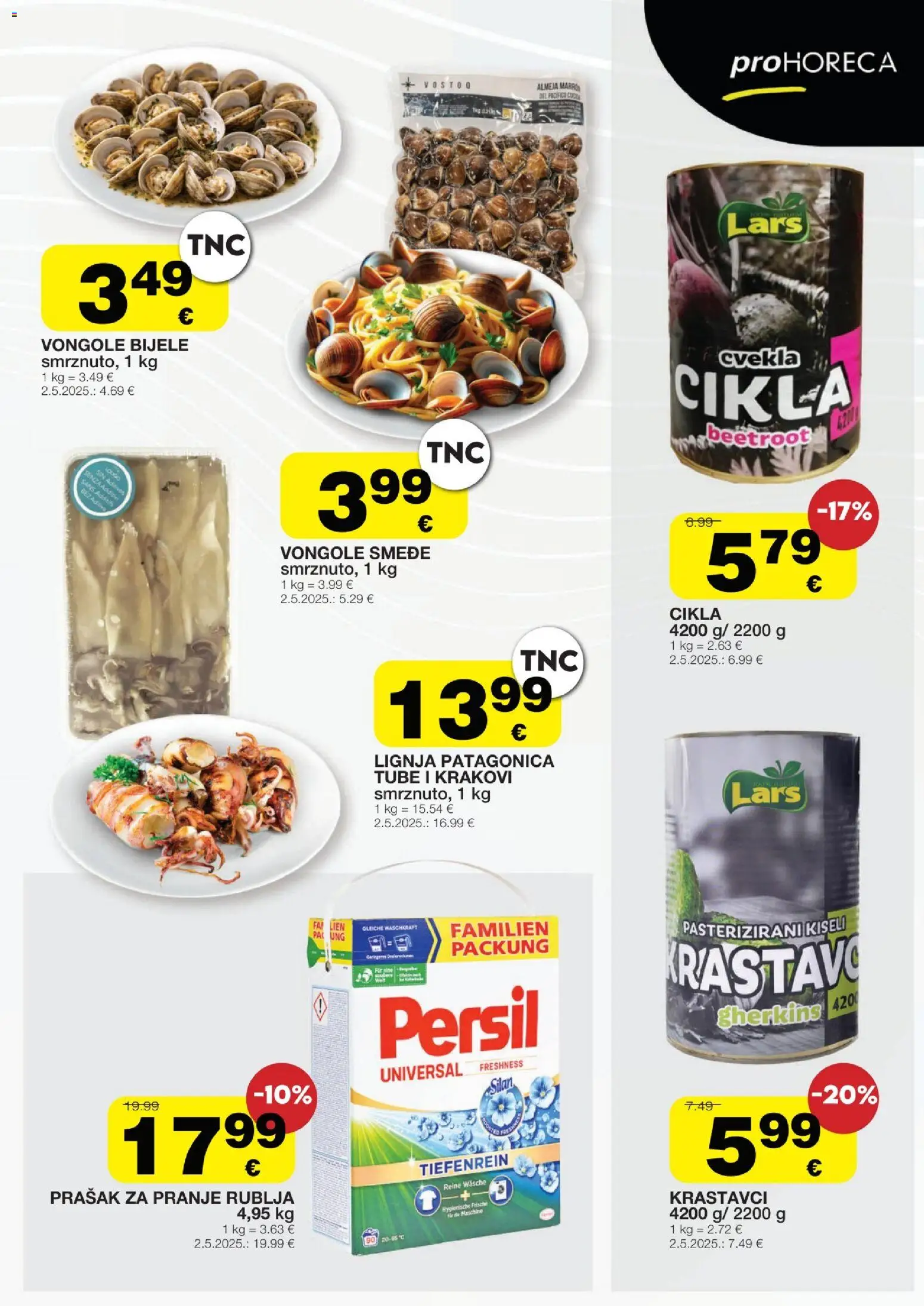 Stanić Diskont katalog | vrijedi od 11.03.2026 | Stranica: 5 | Proizvodi: Prašak za pranje, Krastavci, Cikla, Persil