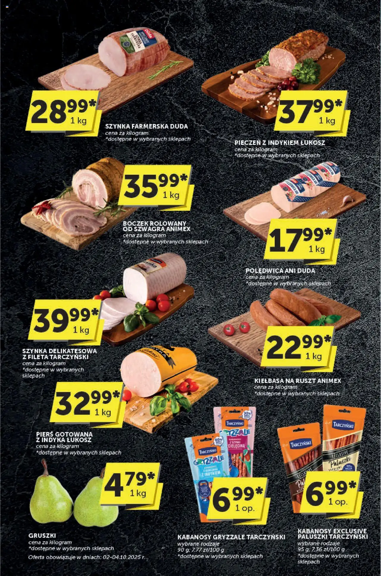 Euro Sklep Gazetka - Katalog od 02.10.2025 | Strona: 6 | Produkty: Kabanosy, Ruszt, Boczek, Paluszki