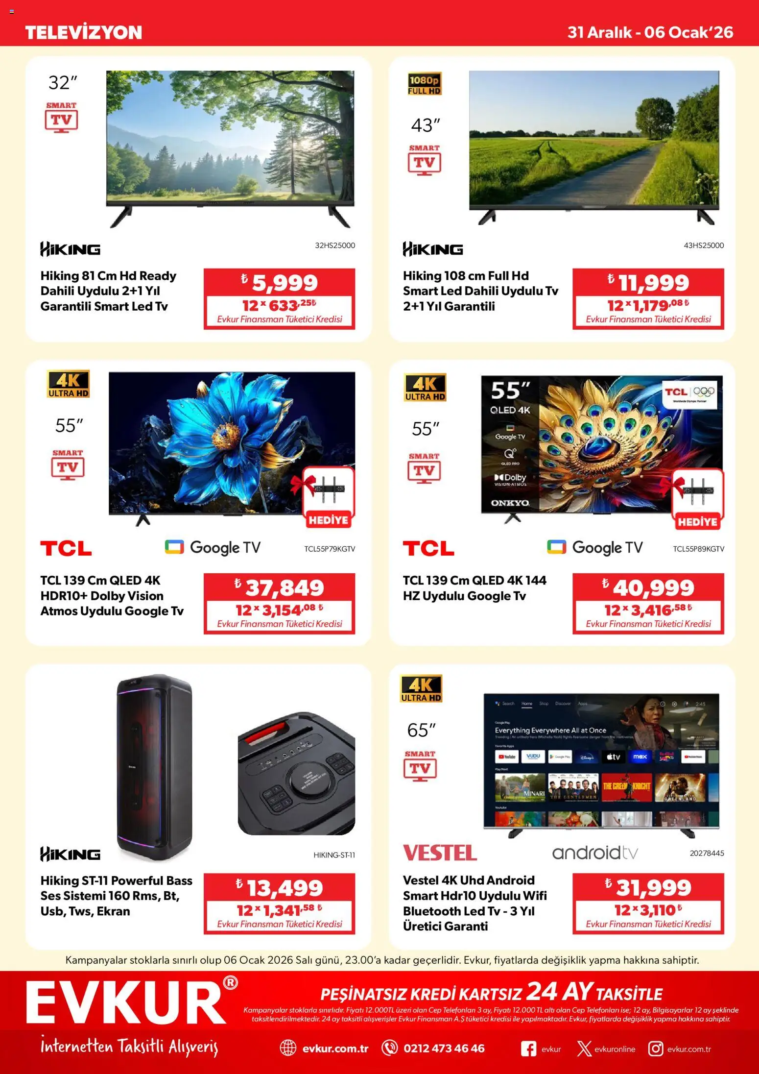 Evkur Katalog - 31.12.2025 tarihinden itibaren geçerlidir | Sayfa: 3