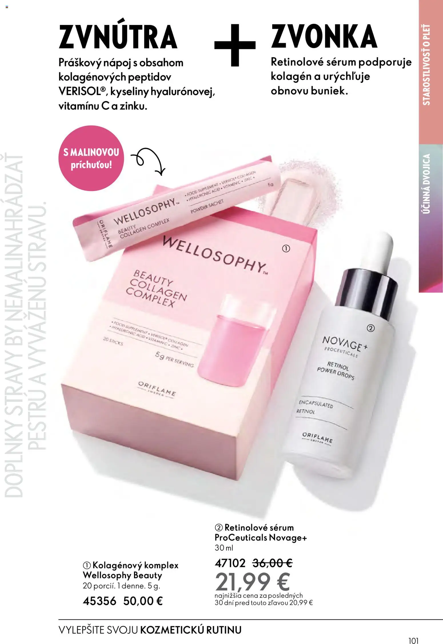 Nové Oriflame akcie – leták je platný od 21.01.2026 | Strana: 101 | Produkty: Kolagén