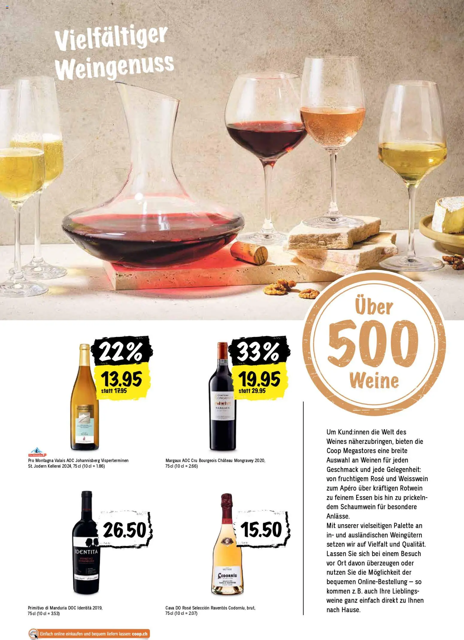 Coop Aktionen – gültig ab 06.11.2025 | Seite: 25 | Produkte: Weißwein, Rotwein