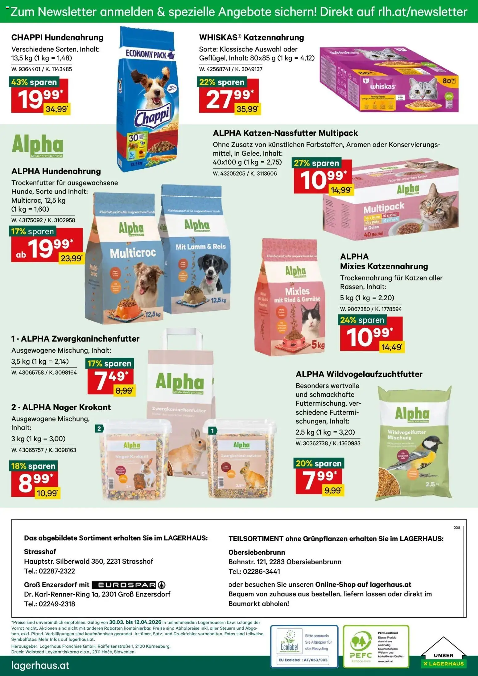 Lagerhaus - Wochen Angebote gültig ab 29.03.2026 | Seite: 12 | Produkte: Gemüse, Reis, Fisch