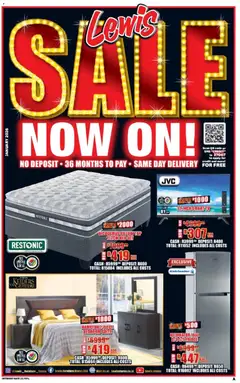 Lewis Stores specials catalogue – valid from 05.01.2026
