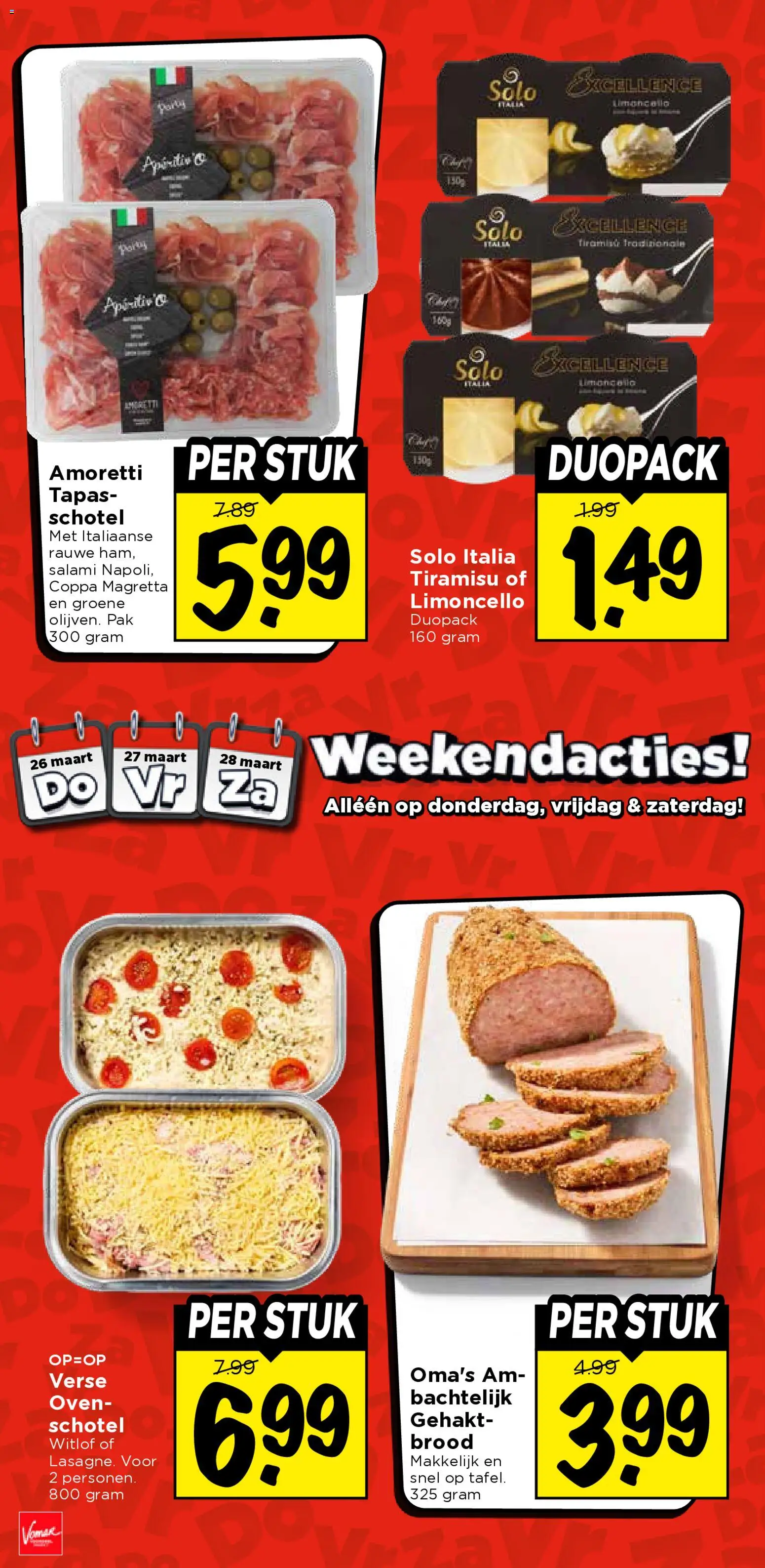 {H1} | Pagina: 4 | Producten: Brood, Salami, Gehakt, Oven