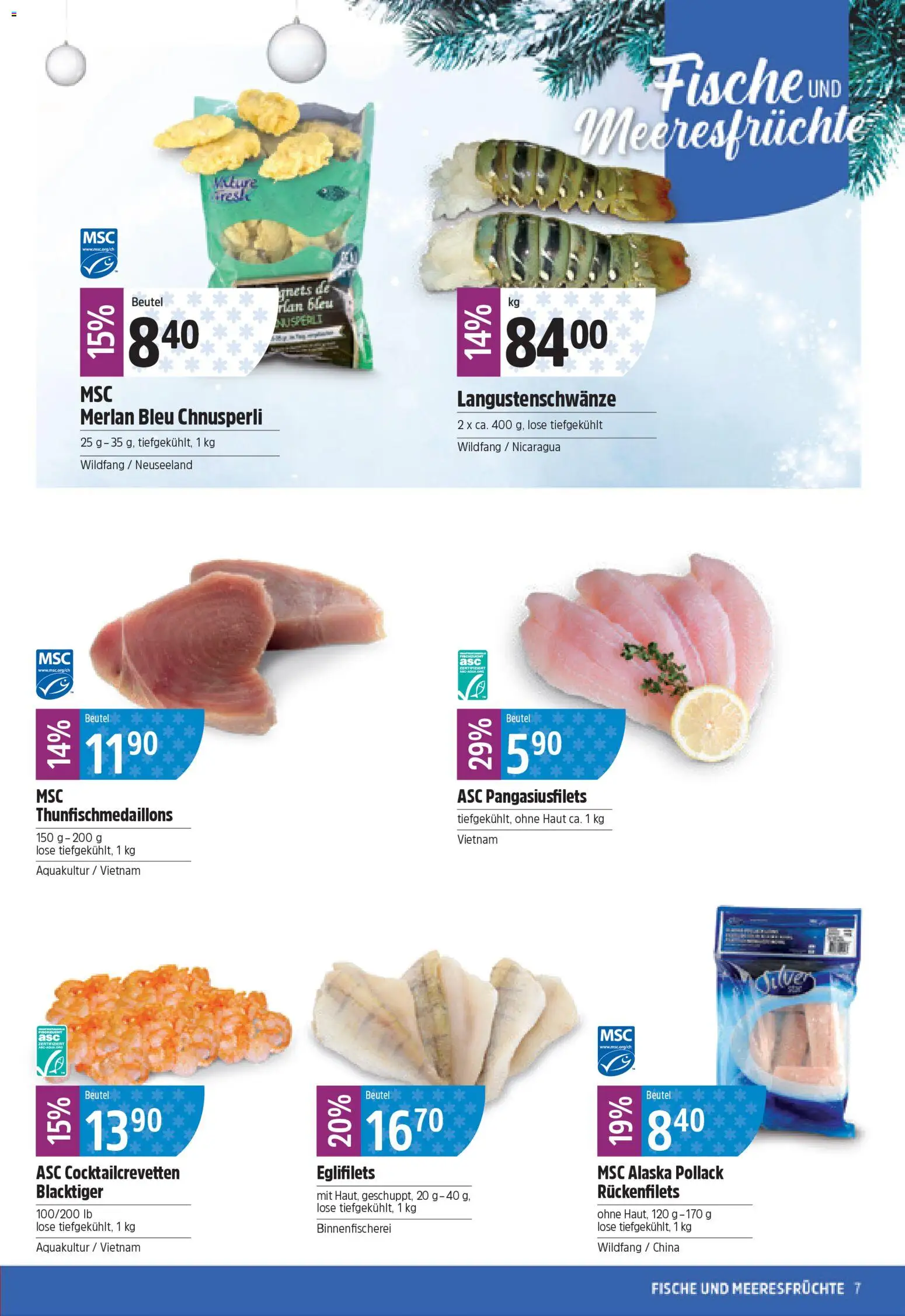 TopCC Aktionen – gültig ab 24.11.2025 | Seite: 7 | Produkte: Meeresfrüchte