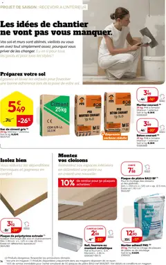 Weldom - Prévisualisation de Weldom catalogue valide à partir de 01.04.2026 | Page: 14 | Produits: Sac, Mortier, Plâtre, Colle