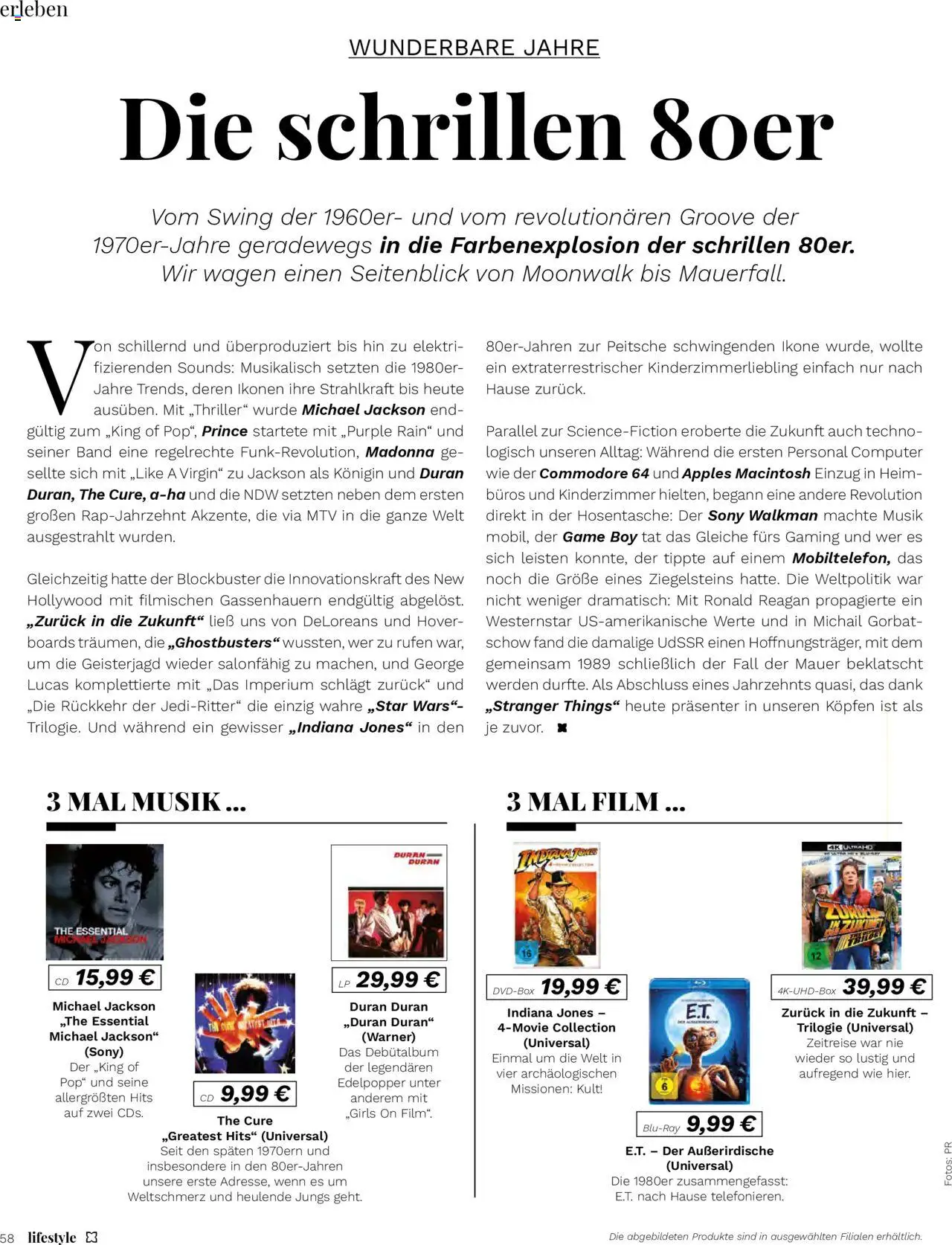 Müller  Lifestyle - gültig ab dem 11.07.2025 | Seite: 58 | Produkte: Sony, Computer